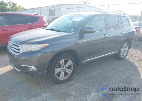 2012 Toyota Highlander Limited V6 from USA, damaged, VIN 5TDDK3EH8CS138947